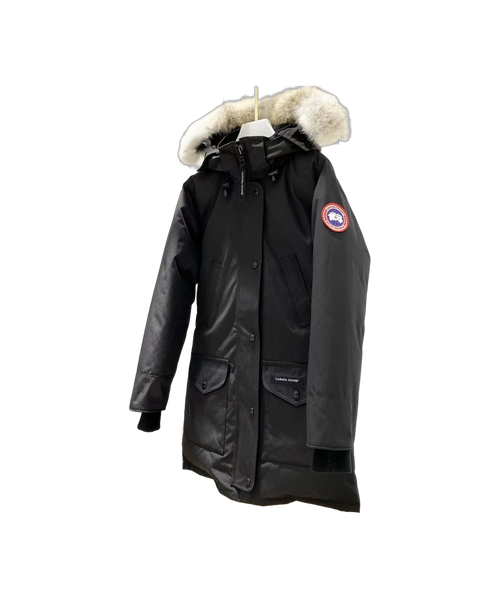 Canada Goose Women's Trillium Parka with Coyote Fur Trim