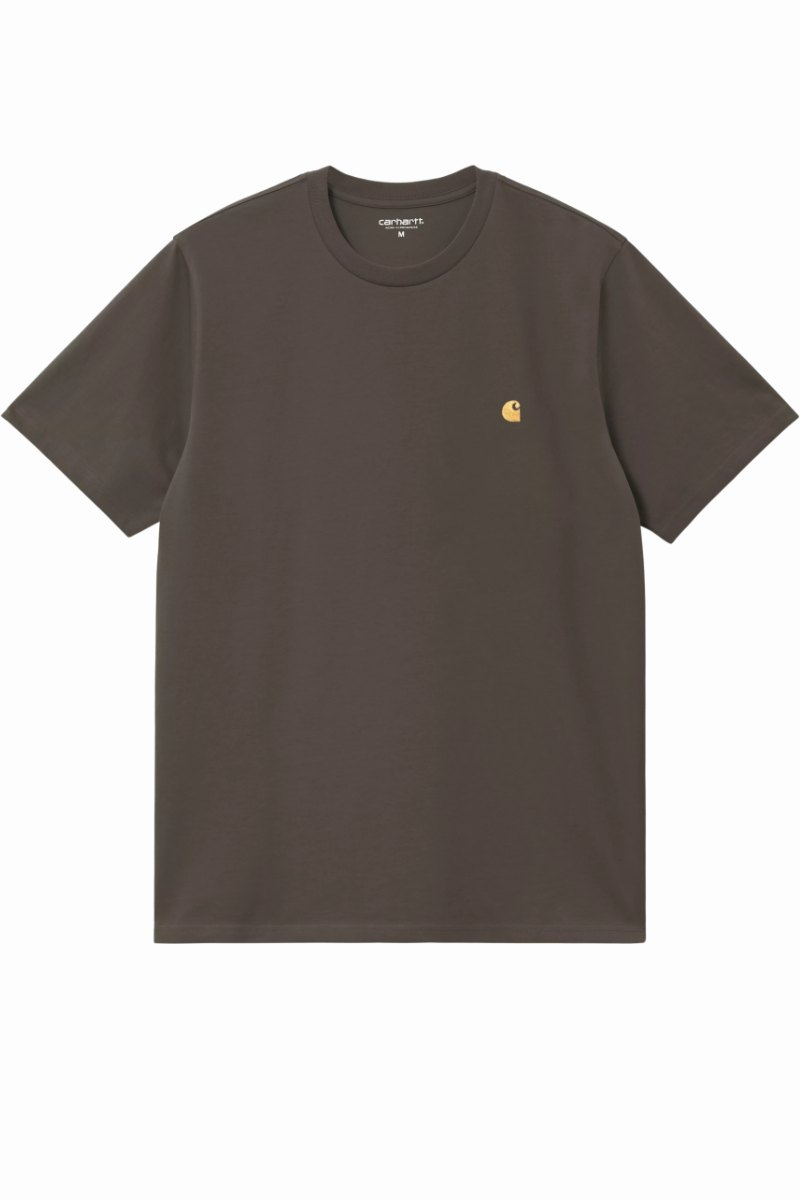 CARHARTT WIP CHASE T-SHIRT Shungite / Gold