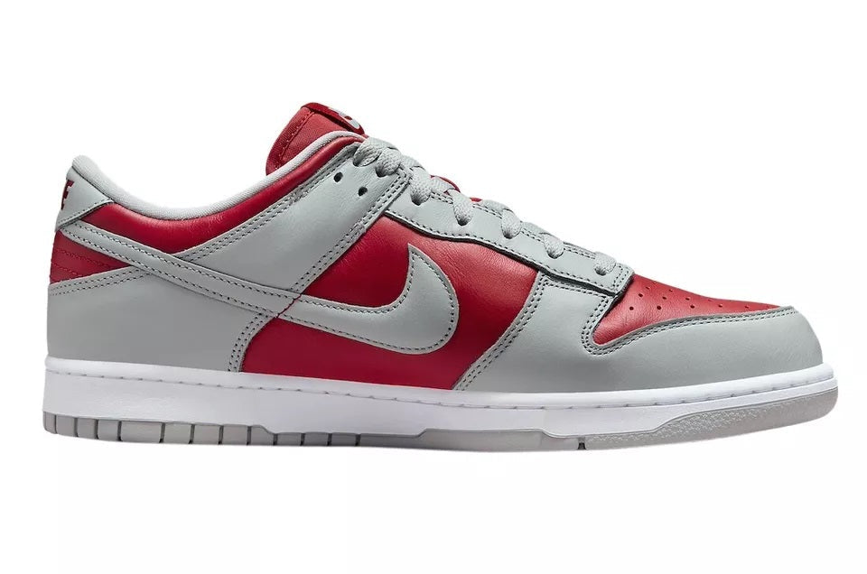 Men's Nike Dunk Low Retro QS Varsity Red/Silver-White (FQ6965 600)