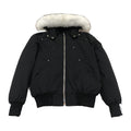 Moose Knuckles Men's Original Ballistic Shearling-Trim Bomber – Black | Canadian Down