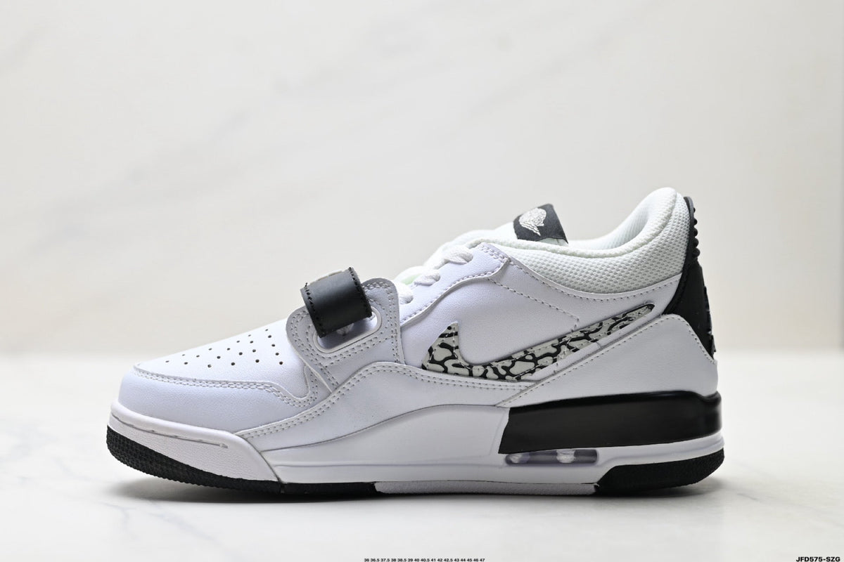 Jordan Legacy 312 Low White Black Cement Grey Sneakers