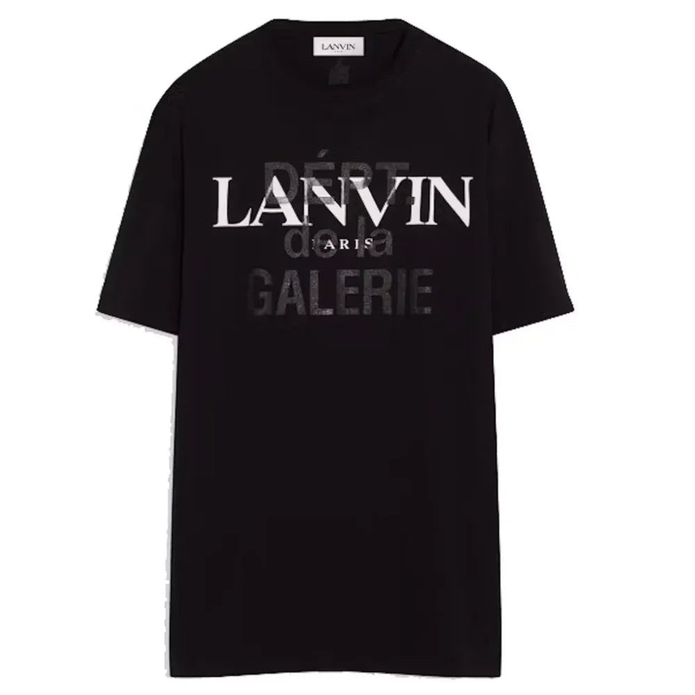 Lanvin x Gallery Dept. Printed T-shirt In French Black