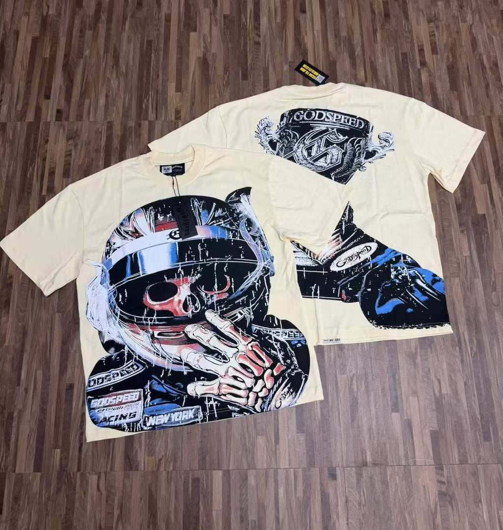 Godspeed Racing Skull Graphic T-Shirt