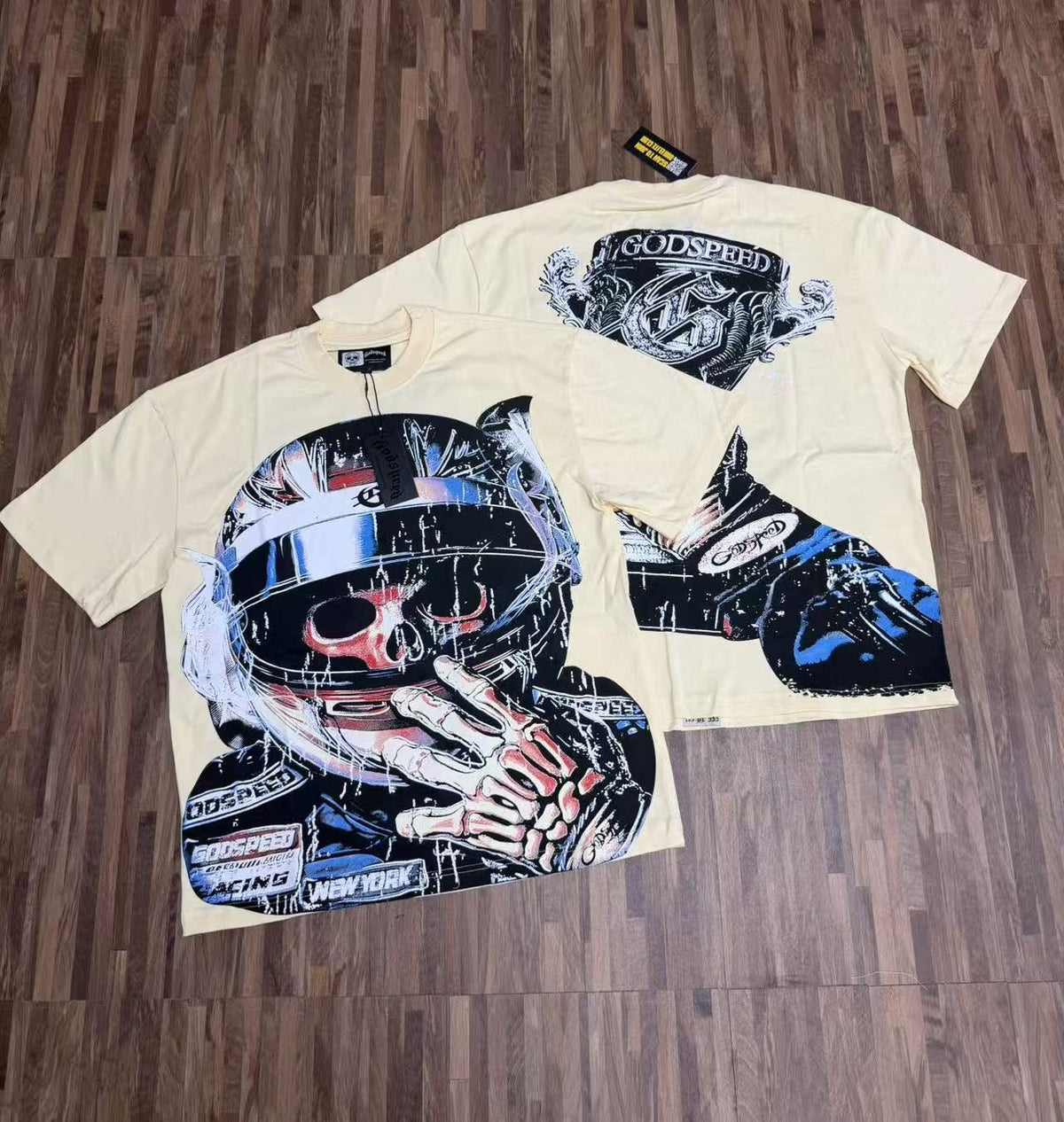 Godspeed Racing Skull Graphic T-Shirt