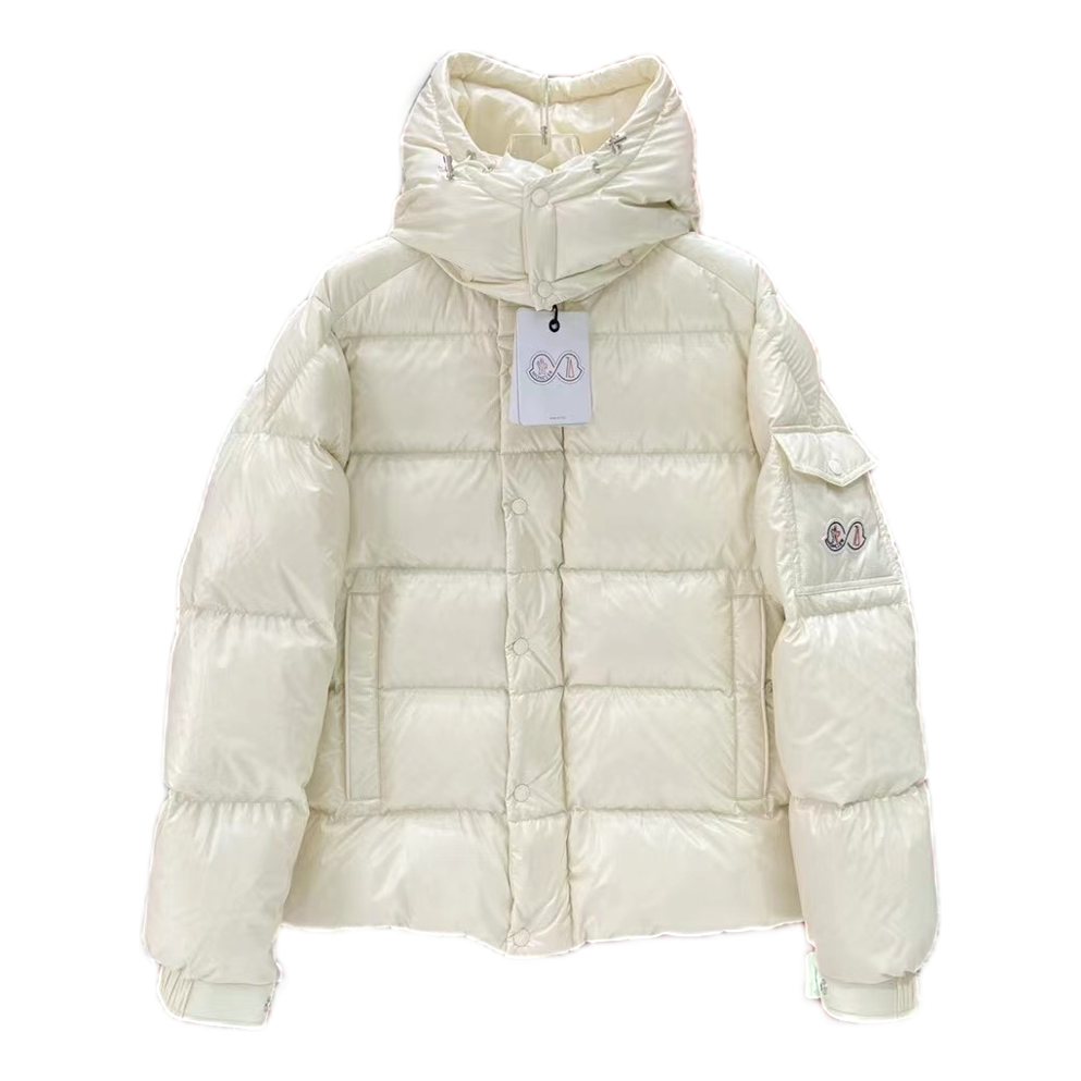 Moncler Maya 70th Anniversary Glossy Hooded Puffer Jacket | Collectible