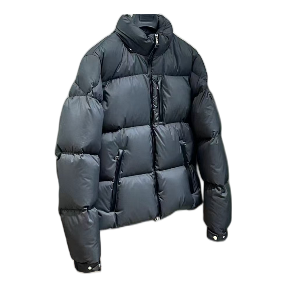 Moncler Stand-Collar Puffer Jacket – Black | Premium Down