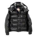 Moncler Maya 70th Anniversary Glossy Hooded Puffer Jacket | Shine