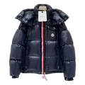 Moncler Montbeliard Hooded Puffer Jacket – Navy | Premium Down