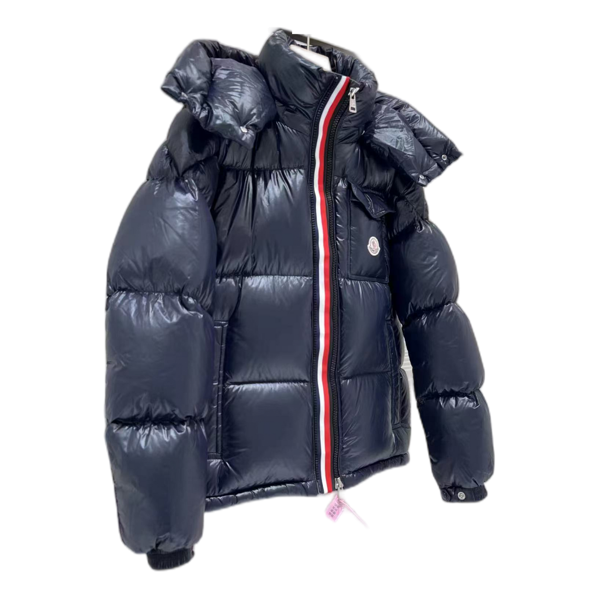 Moncler Montbeliard Hooded Puffer Jacket – Navy | Premium Down