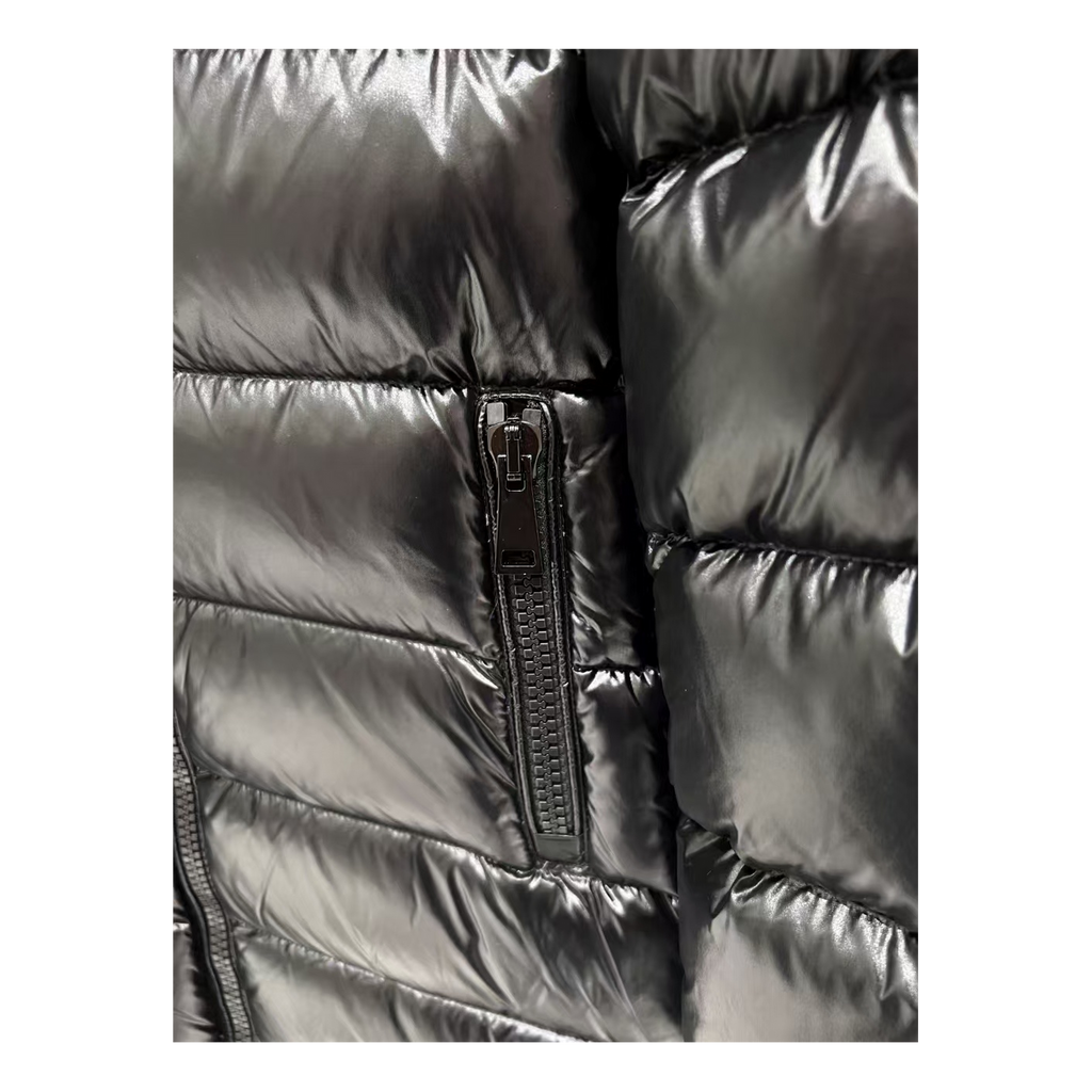 Moncler Suyen Hooded Puffer Coat – Black | Full-Length | Premium Down