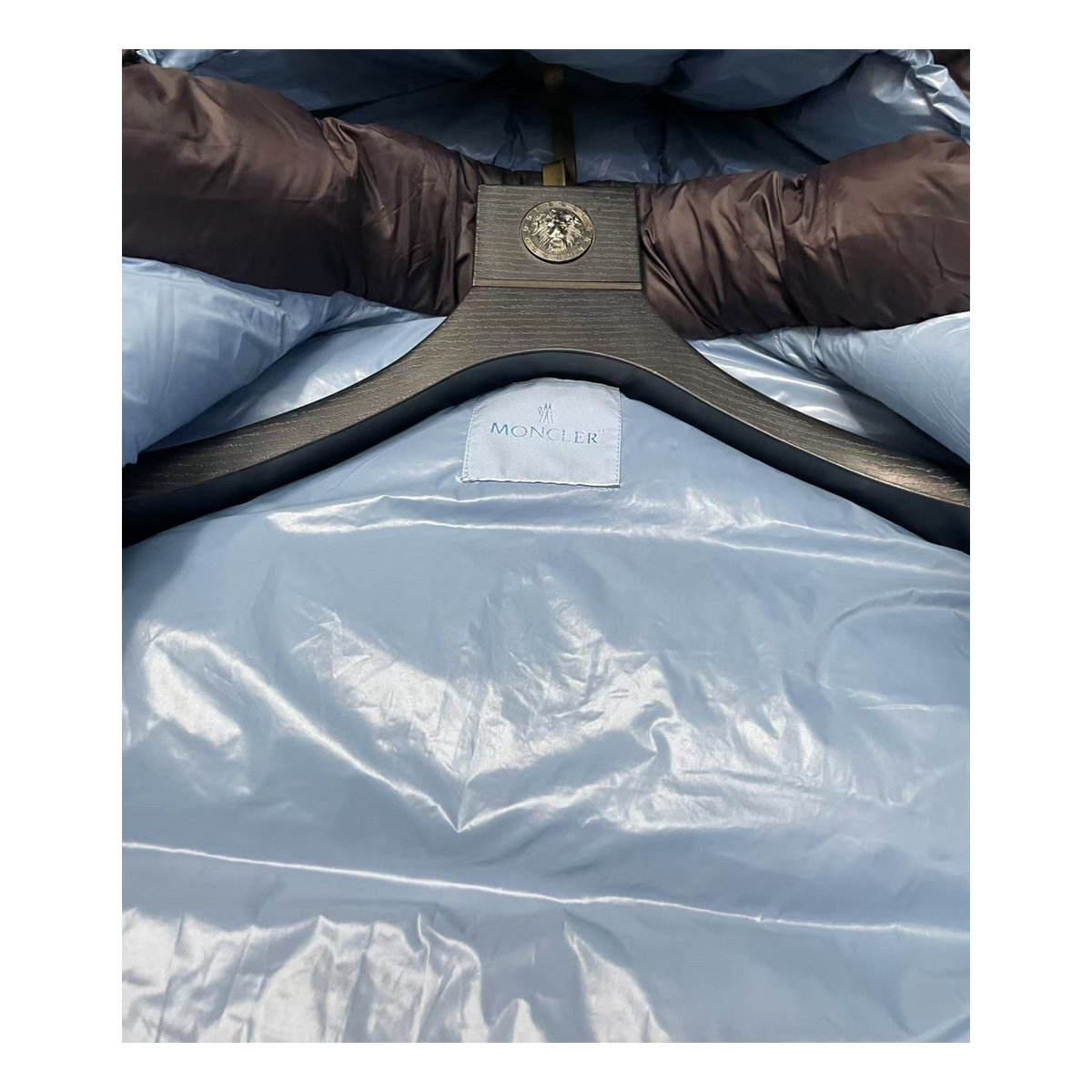 Moncler Oversized Chest-Badge Hooded Puffer Jacket | Bold Fit | Premium Down