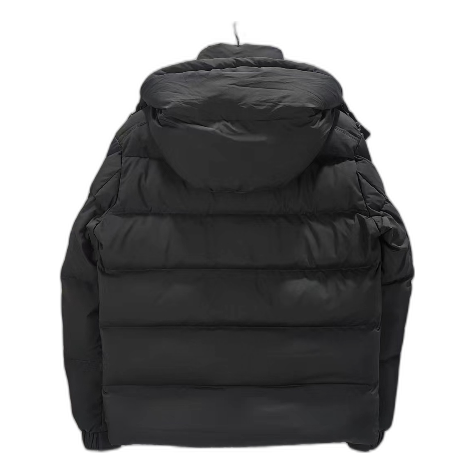 Moncler Maya Matte Hooded Puffer Jacket – Black | Iconic Style