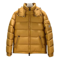 Moncler Maya Hooded Puffer Jacket – Yellow | Premium Down