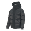 Moncler Tonal-Logo High-Collar Puffer Jacket – Black | Premium Down