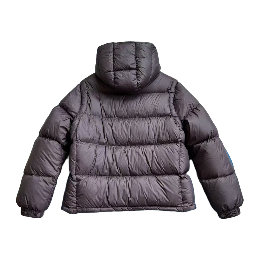 Moncler Cyclone Convertible Down Jacket – Black