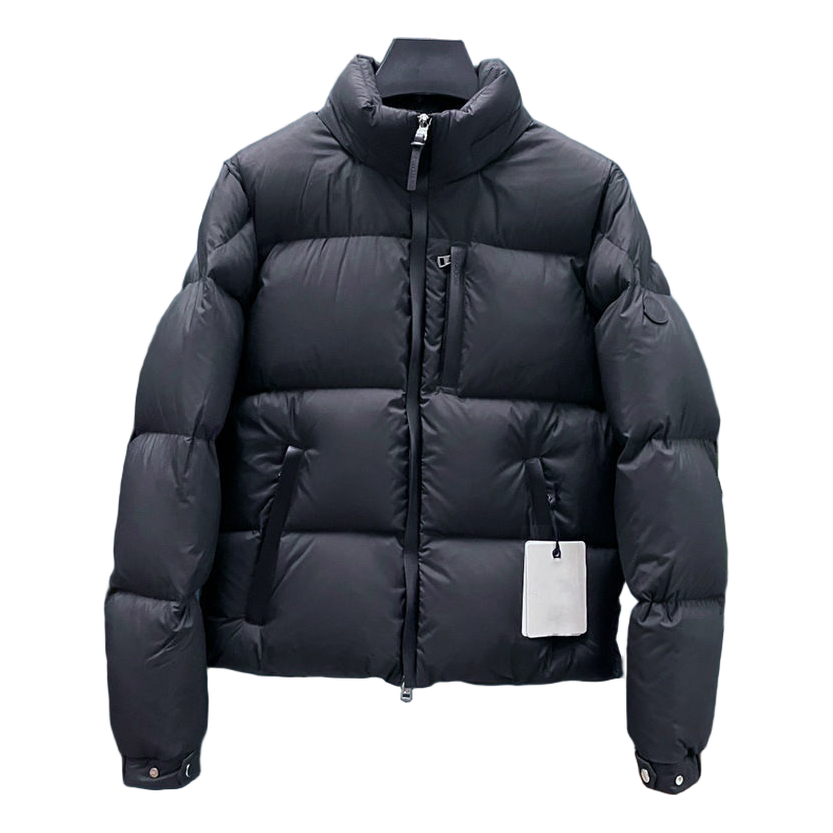 Moncler Tonal-Patch Wide-Quilt Hooded Puffer Jacket | Architectural Quilt