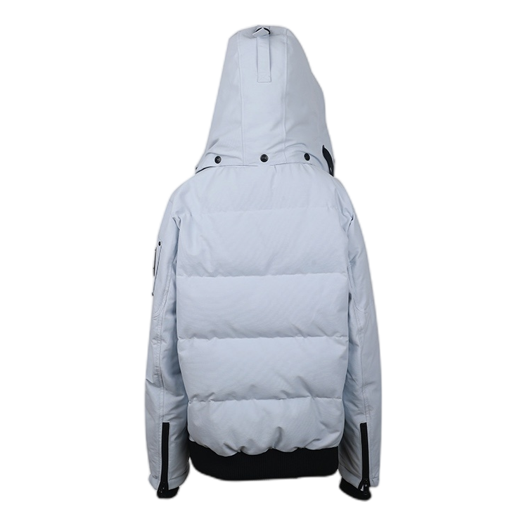 Moose Knuckles Contrast-Pocket Hooded Winter Parka | Colour Block Edition