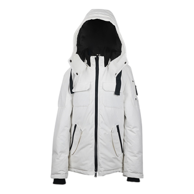 Moose Knuckles Contrast-Pocket Hooded Winter Parka | Extreme Cold Edition