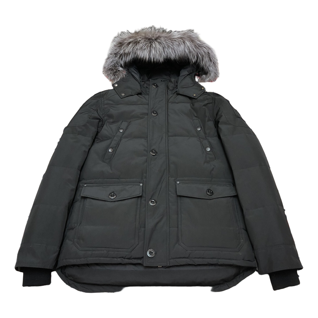 Moose Knuckles Four-Pocket Fur-Trim Hooded Puffer Jacket | Extreme Cold Edition