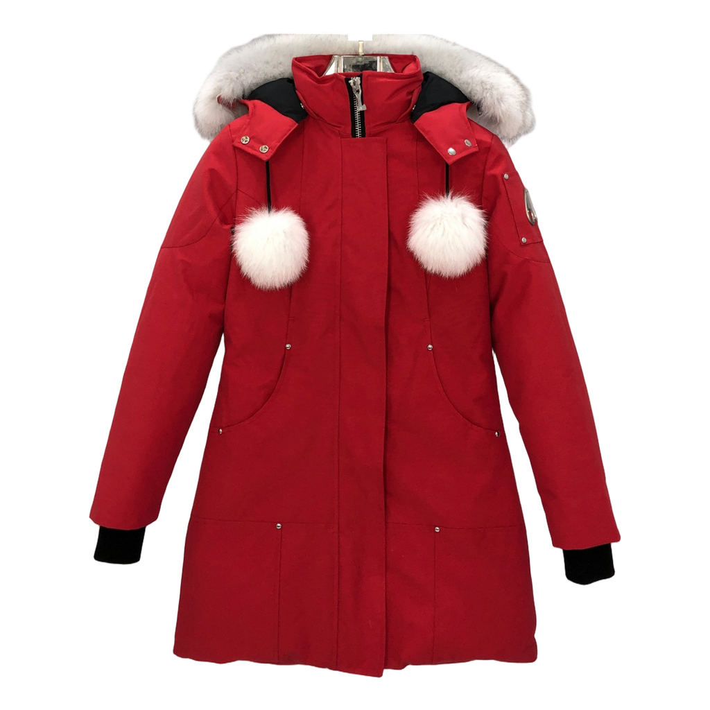 Moose Knuckles Stirling Parka – White Fur Trim | Extreme Cold Edition