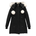 Moose Knuckles Stirling Parka – White Fur Trim | Pom-Pom Signature
