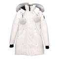 Moose Knuckles Stirling Parka – White Fur Trim | Canadian Down