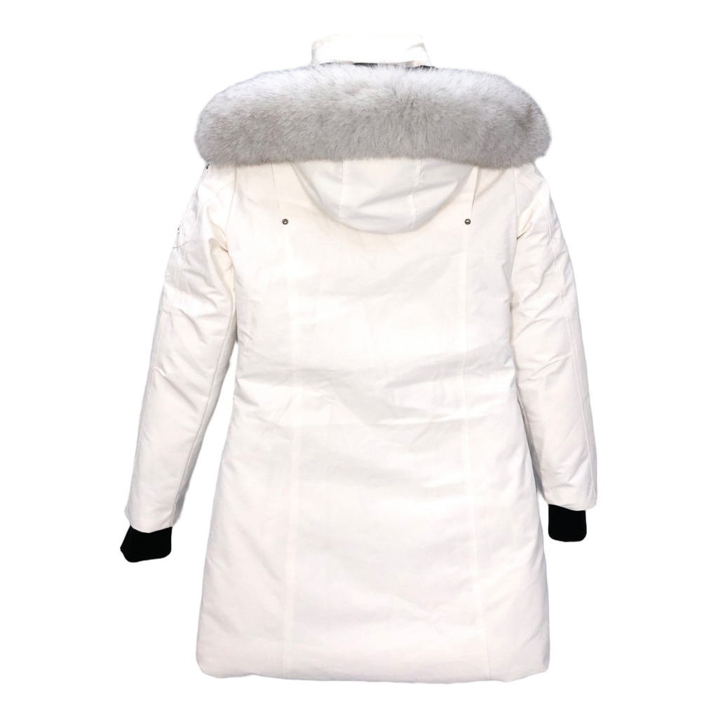 Moose Knuckles Stirling Parka – White Fur Trim | Canadian Down
