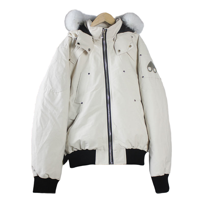 Moose Knuckles Ballistic Fur-Trim Bomber Jacket | Ballistic Construction