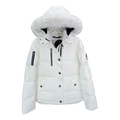 Moose Knuckles Chest-Zip Fur-Trim Hooded Puffer Jacket | Canadian Down