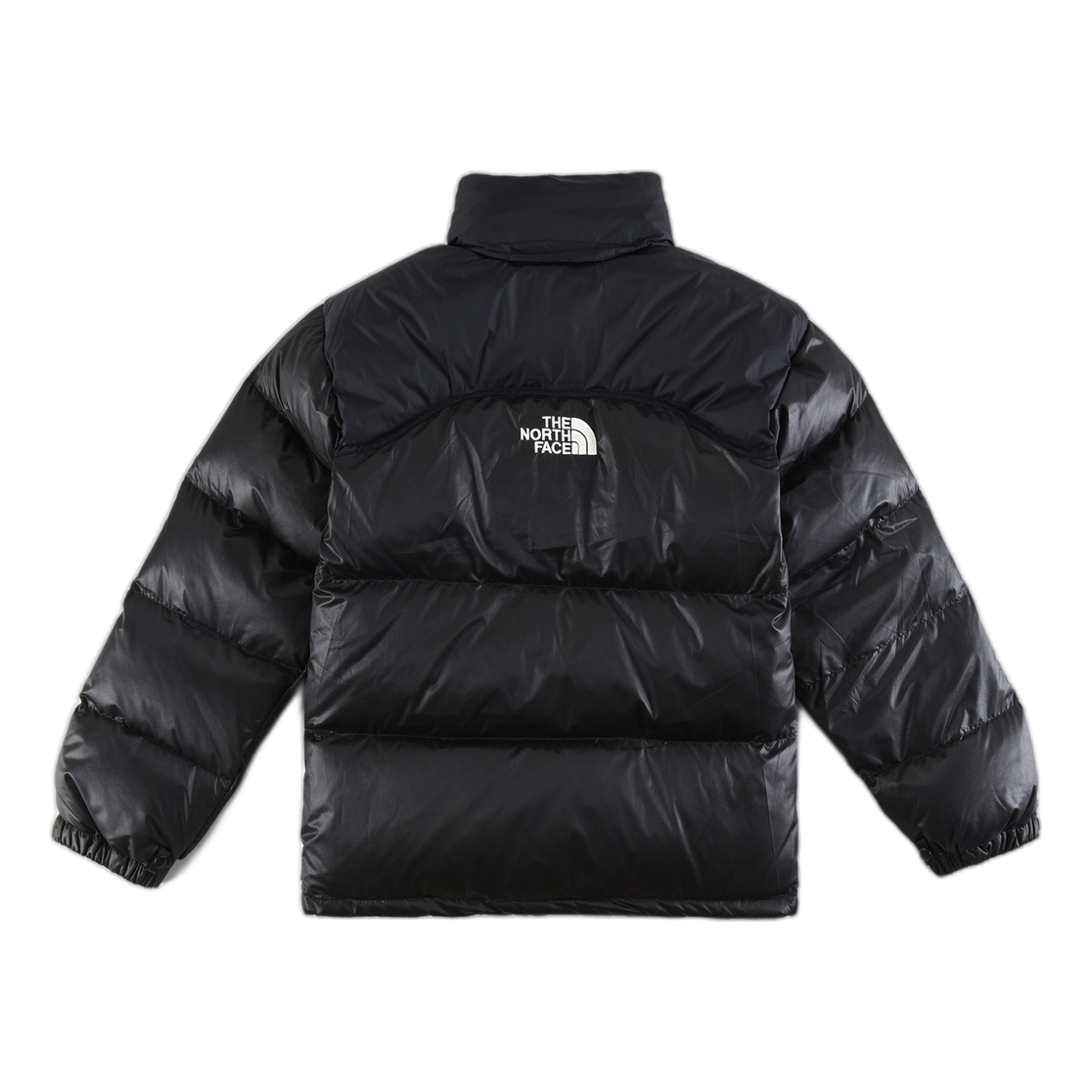 The North Face Contrast-Panel Stand-Collar Puffer Jacket – Street-Ready Style