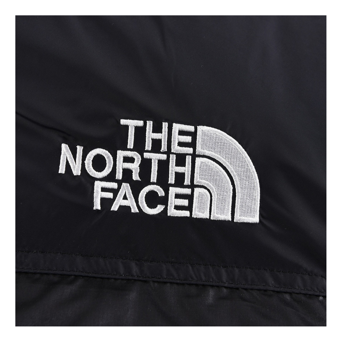 The North Face Contrast-Panel Stand-Collar Puffer Jacket – Two-Tone Edition