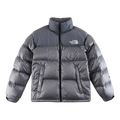 The North Face Contrast-Panel Stand-Collar Puffer Jacket – Bold Two-Tone Design