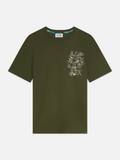 Scotch & Soda Left Chest Artwork Regular-Fit Tee