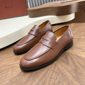Men's Leather Penny Loafers