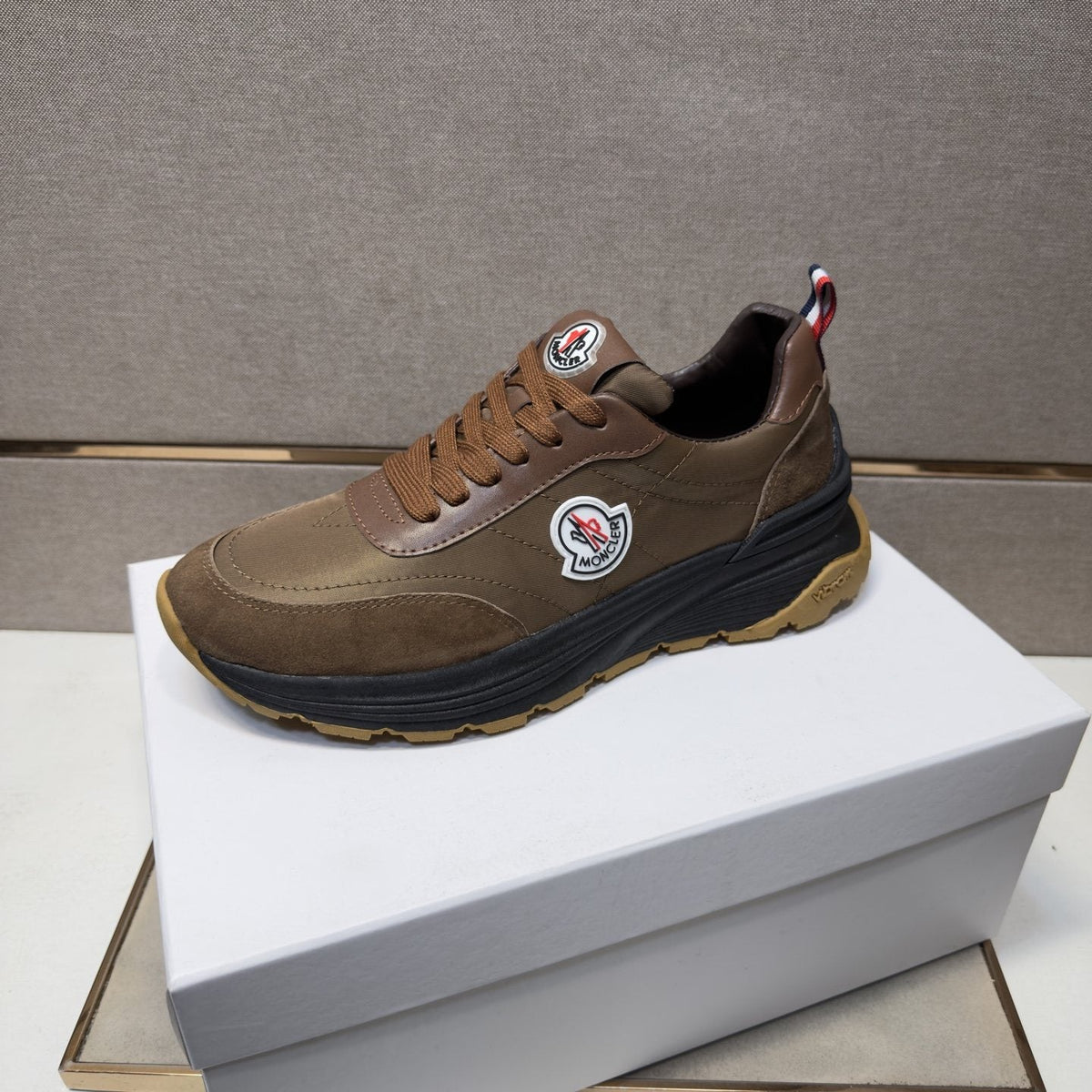 Moncler Low-Top Panel Sneakers