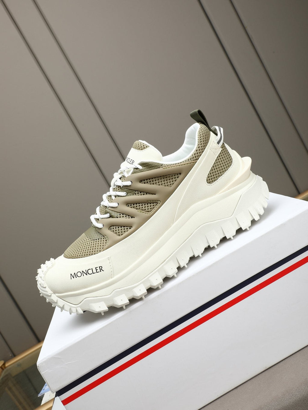 Moncler Men's Lug-Sole Trail Sneakers