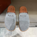 Loro Piana Open-Back Loafer Mules