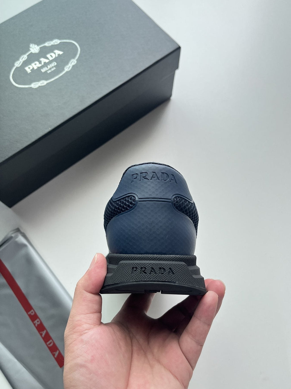 Prada Prax Mesh Sneakers